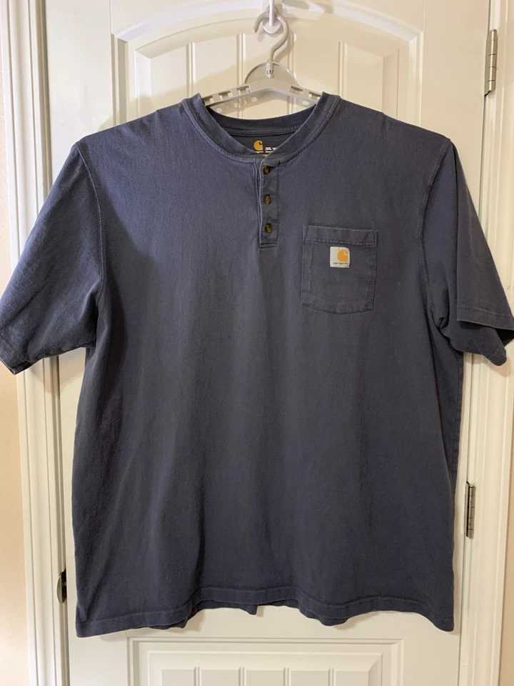 Carhartt Original Fit Pocket Three Button Henley Heavyweight - Size 3XL Tall - Image 1 of 4