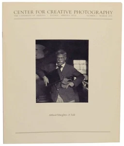ALFRED STIEGLITZ A TALK / 1st Edition 1976 #137984 - Imagen 1 de 1