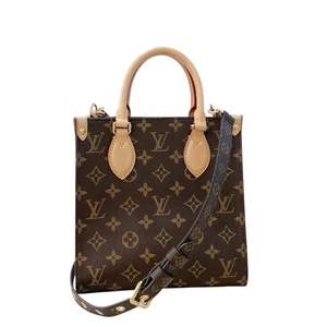 LOUIS VUITTON Sac Plat BB M46265 Monogram Women's Shoulder Bag #Ok1496 - Picture 1 of 18