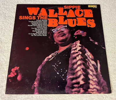 SIPPIE WALLACE: "Sings The Blues": 1980 LP REISSUE: STORYVILLE: STEREO: VG+/VG+ - Image 1 of 4