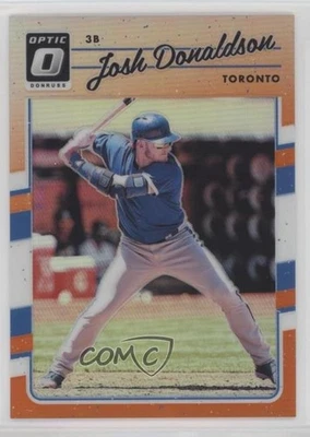 2017 Panini Donruss Optic Orange Prizm /199 Josh Donaldson #150 - Image 1 of 2