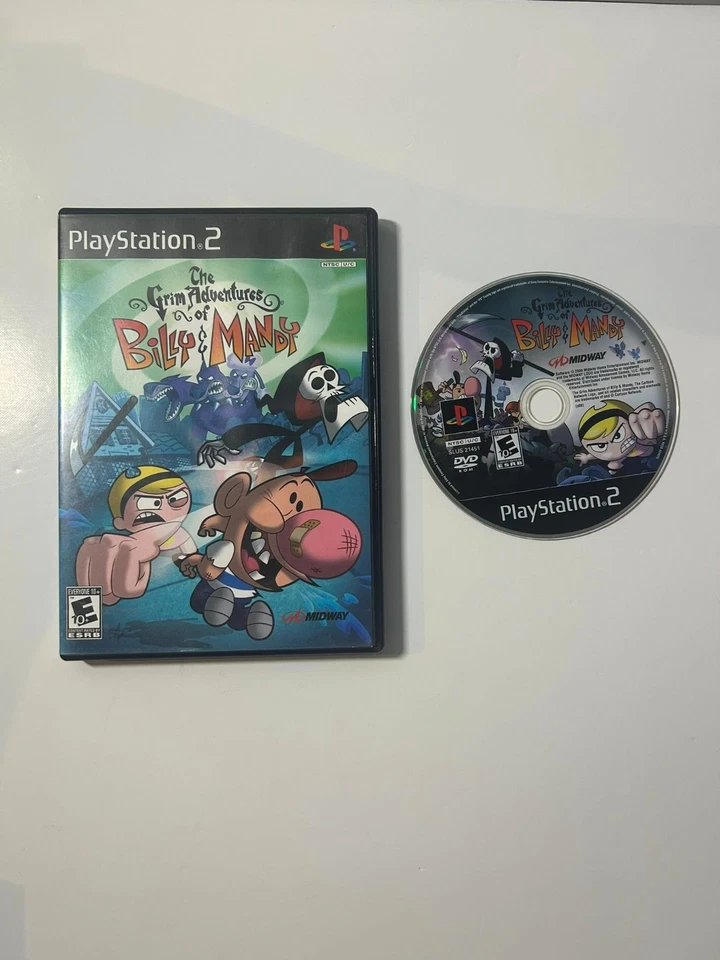 The Grim Adventures of Billy & Mandy (PlayStation 2, 2006) - NO MANUAL - Image 1 of 1