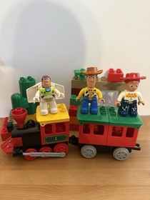 Used Lego DUPLO Toy Story 3 Train Chase With Buzz, Woody, And Jessie