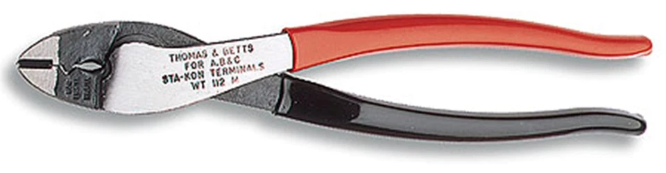 WT112M Plier-Type Tool for A, B, C Non-Insulated and RA, RB, RC Insulated Nylon - Image 1 of 1