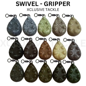 15 x GRIPPER SWIVEL CARP LEADS - ALL COLOURS AND SIZES AVALIABLE - Picture 1 of 17