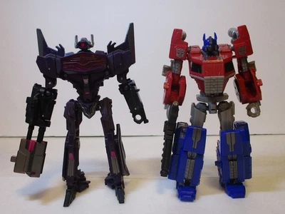 Transformers Generations Fall of Cybertron Shockwave + Optimus Prime Complete - Image 1 of 4