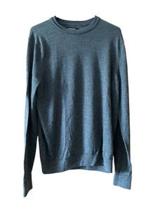 Nordstrom Pullover Herren Größe XL anthrazit grau Rundhals 100% Merinowolle - Bild 1 von 3