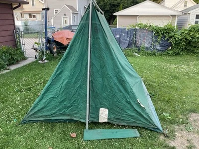 #4 Voyager Voyageur 01415 Tienda Boy Scout Vintage Postes de Lona ENVÍO GRATUITO Foto 1 de 4