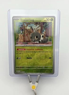 Scatterbug 008/198 Sv01: Scarlet & Violet Base Set Reverse Holo - Image 1 of 2