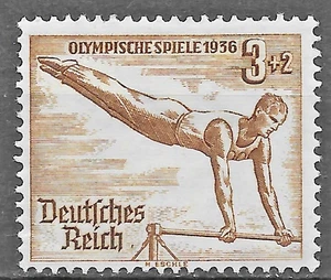 Germany Third Reich Mi# 609 MH Summer Olympic Games, Garmish 1936 * - Picture 1 of 1