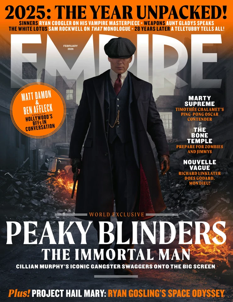 Empire Magazine February 2026 - Peaky Blinders The Immortal Man
