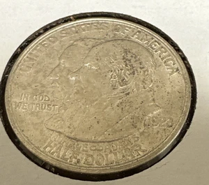 1923 S Monroe Doctrine Centennial Commemorative Silver Half Dollar - Picture 1 of 6