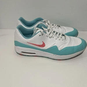 Nike Air Max 1G Golf Shoe White Hot Aurora Punch AQ0863-104 Men’s Size 14 CUSTOM - Picture 1 of 17