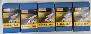 (5) Craftsman 6x48" Schleifband Zirkonia Aluminium, 80 & 120er Körnung #928241 #928242 - Bild 1 von 2