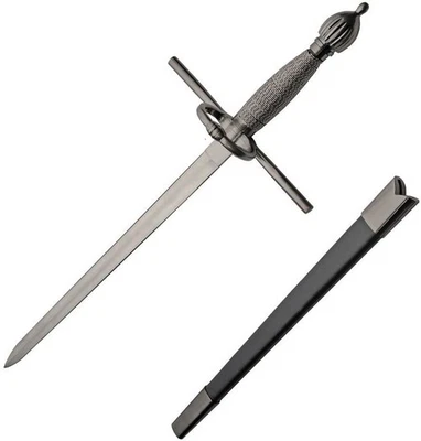 Daga Rapier 14.5" Hoja de acero inoxidable pulido Mango de metal fundido 211644 Foto 1 de 4
