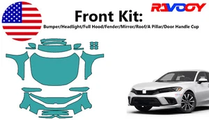 For Honda Civic Sedan Hatchback 2025 Front Paint Protection Film PreCutKit PPF - Picture 1 of 7