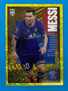 Figurine Panini Fifa 365 2021-22 2022 n.180 Lionel Messi Paris Saint-Germain - Imagen 1 de 1