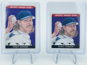 Sport Kings Volume 2 2020 Randy Johnson base + Mini #69 lote de 2 Diamondbacks - Imagen 1 de 2
