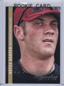 BRYCE HARPER ROOKIE CARD 2012 Panini SIGNATURE SERIES $$ RC Baseball RARE!! - Picture 1 of 2