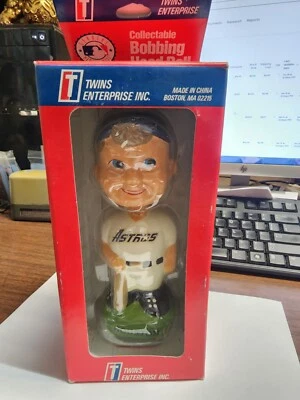 TWINS ENTERPRISE INC. HOUSTON ASTROS GENÉRICO BOBBLE BOY CARA BOBBLEHEAD DAÑADO  Foto 1 de 4