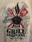 Crazy Shirts Hawaii T Shirt Mens 3XL Kona Coffee Dyed Grill Sergeant Graphic