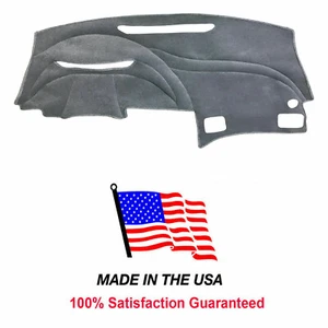 Gray Carpet Dash Cover Mat Compatible with 2006-2011 Honda Civic Coupe USA MADE - Picture 1 of 11