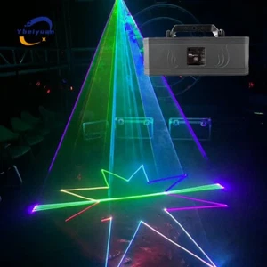 5W RGB 3D animation laser projector light DMX 512 DJ disco bar party stage light - Picture 1 of 12