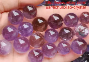 6.6lb wholesale Natural Purple Amethyst Quartz Crystal Sphere Ball Healing - Picture 1 of 8