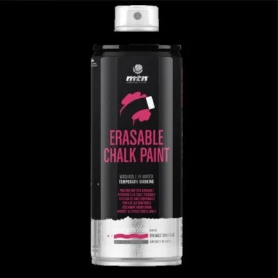 (22,38€/L) MTN PRO Kreidespray Black 400 ml Sprühdose - für temporäre Anwendung