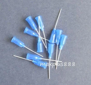 50 piezas 1" 22G PP romo flexible agujas dispensadoras jeringa puntas de aguja - Imagen 1 de 2