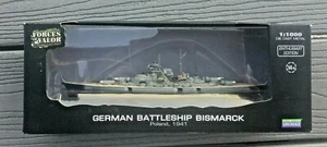 UNIMAX FORCES OF VALOR 1/1000 WW II GERMAN BATTLESHIP BISMARCK 1941 # 86011 F/S - Picture 1 of 11