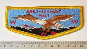 OA Lodge 541 Mic-O-Say S3a Vintage Western Colorado Council Pfadfinder WWW BSA - Bild 1 von 2