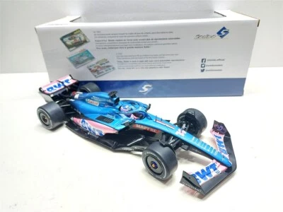 Renault Alpine A522 Formula 1 GP Monaco 2022 #14 F. Alonso - 1/18 Solido - Immagine 1 di 4