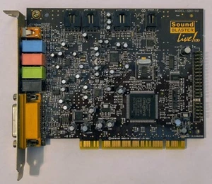 Sound Blaster Audigy SB0100 - Vintage Creative Audio Card - Unleash PC Sound! - Photo 1/3
