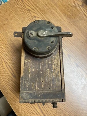 VINTAGE 1900'S 1920'S? FORD CHEVY DODGE WOOD BOX MASTER IGNITION COIL W/SWITCH — 第 1/4 张图片
