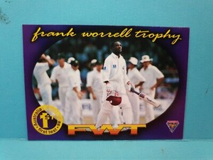 Frank Worrell Trophy🏆1995 Futera SHEFFIELD SHIELD #101 Cricket Card🏆FREE POST