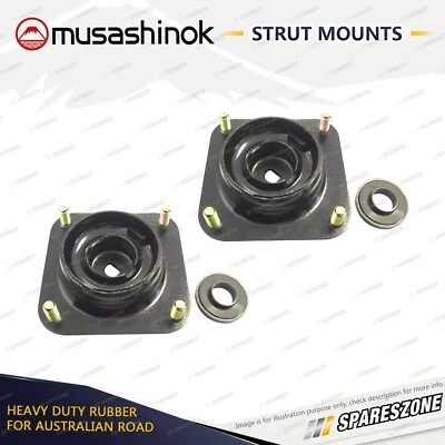 Front LH+RH Strut Mount With Bearing for Mazda 626 GF 2.0L FSDE 4Cyl 1997-2002 - image 1 of 2