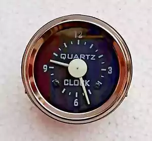 2" /52mm Electronic Car Clock -Chrome Bezel 12 v Dashboard instrument clock - Picture 1 of 5