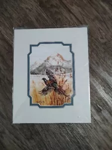 PHEASANT PRINT Signed By Nancy Balyeat -10” x 8” - Picture 1 of 11