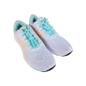 Zapatos para correr ASICS GEL-Excite 9 blancos/naranja pop para mujer-talla 9,5 1012B182-100 - Imagen 1 de 8
