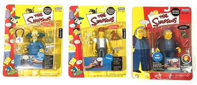 Los Simpson "Criminales" Serpiente, Fat Tony y Busted Krusty, Lote de 3 Figuras de Acción Foto 1 de 4