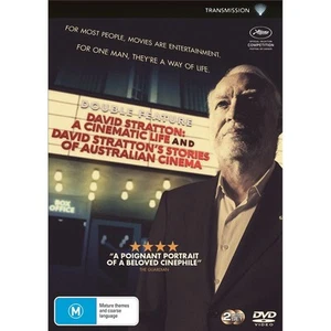 DAVID STRATTON:A Cinematic Life-DVD-Region 4-New AND Sealed - Picture 1 of 1