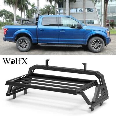 Roll Sport Bar Chase Rack Bed Bar w/Roof Rack For Ford F150 F250 F350 Super Duty Foto 1 de 4
