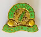 Geraldine Bowling Club Badge Pin Vintage New Zealand (L31)