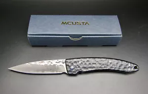 Coltello tascabile MCUSTA HAMMER SHADOW 鎚影 MC-0114BD Made In Japan INUTILIZZATO OTTIME CONDIZIONI - Foto 1 di 24