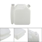 White 2- Stroke Oil Petrol Fuel Mixing Bottle Tank For Trimmer Chainsaw 1:25Part