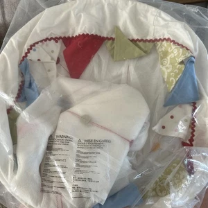 Ikea Fabler Bett Kinderbett Netzhimmel weiß, bunt - Bild 1 von 2