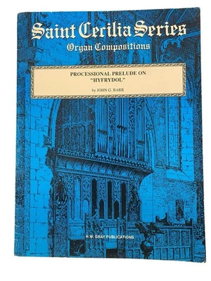 Processional Prelude on "Hyfrydol" Organ Sheet Music~John G. Barr~H.W. Gray Pub. - Image 1 of 2