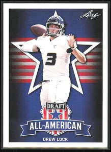 Drew Lock 2019 Leaf Draft #75 Missouri Tigers - Bild 1 von 2