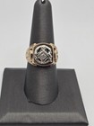 Vintage 10k Masonic Ring Size 8 10k Solid Gold